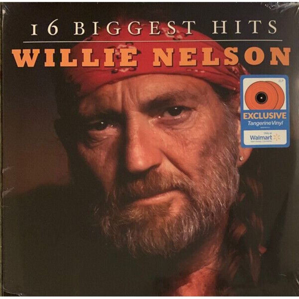 Willie Nelson 16 Biggest Hits Exclusive Limited Edition Colored Vinyl MINT RARE